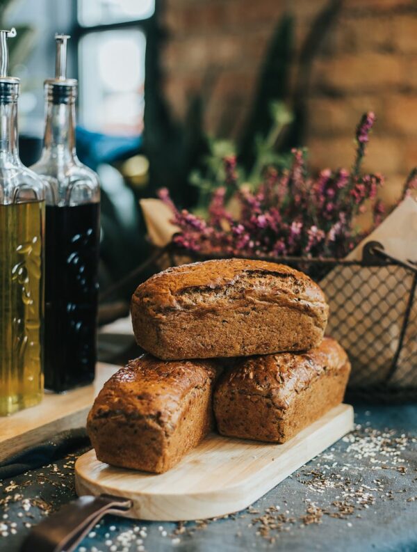 Spelt bread loaf