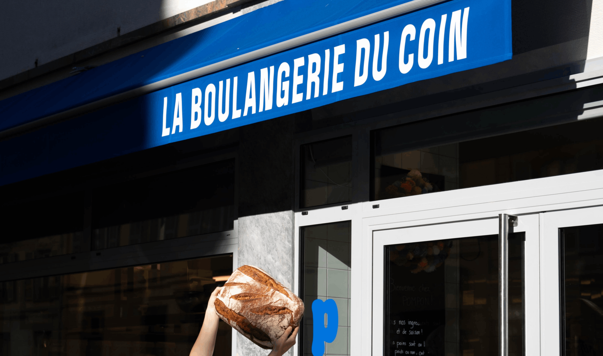 Vitrine de la boulangerie